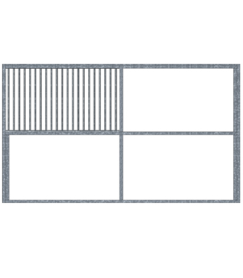 Racetrack Stall Privacy Partition